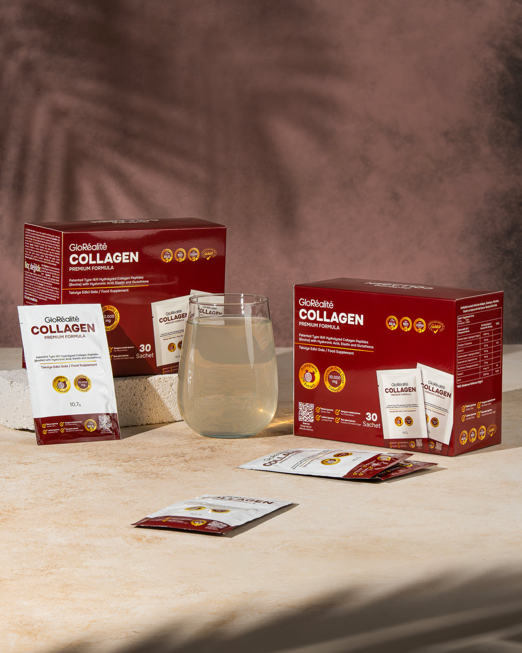 GloRéalité Collagen Peptides 10,000 mg – Value Pack (2-Month Supply)